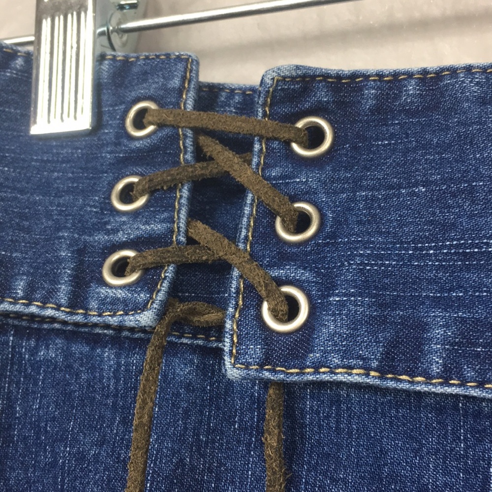 Mossimo Blue Jean Skirt Size 3 - Picture 2 of 9